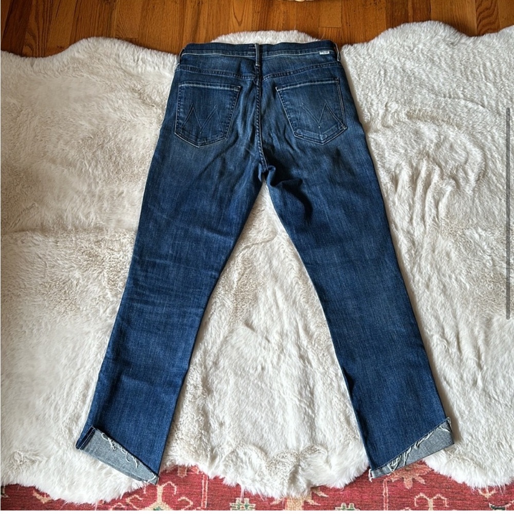 Mother High Waist Rascal Ankle Slit Flip NWT SZ 31